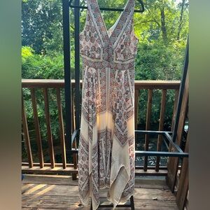 Ann Taylor Bohemian Inspired Floral Pattern Dress Size 4/6
